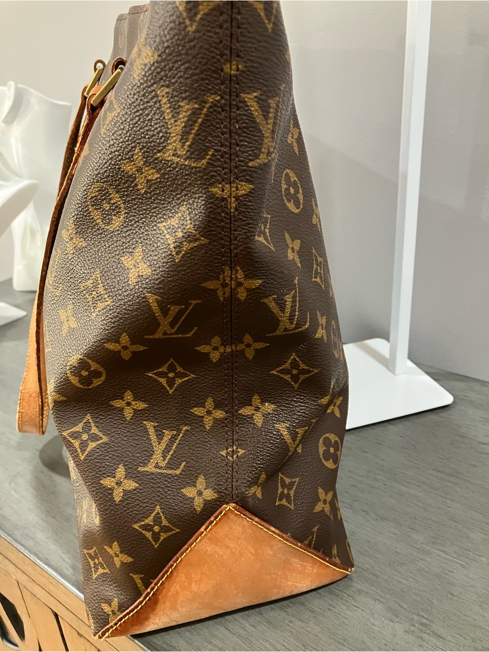 Louis Vuitton Brown Monogram Canvas Tote - Picture 5 of 15